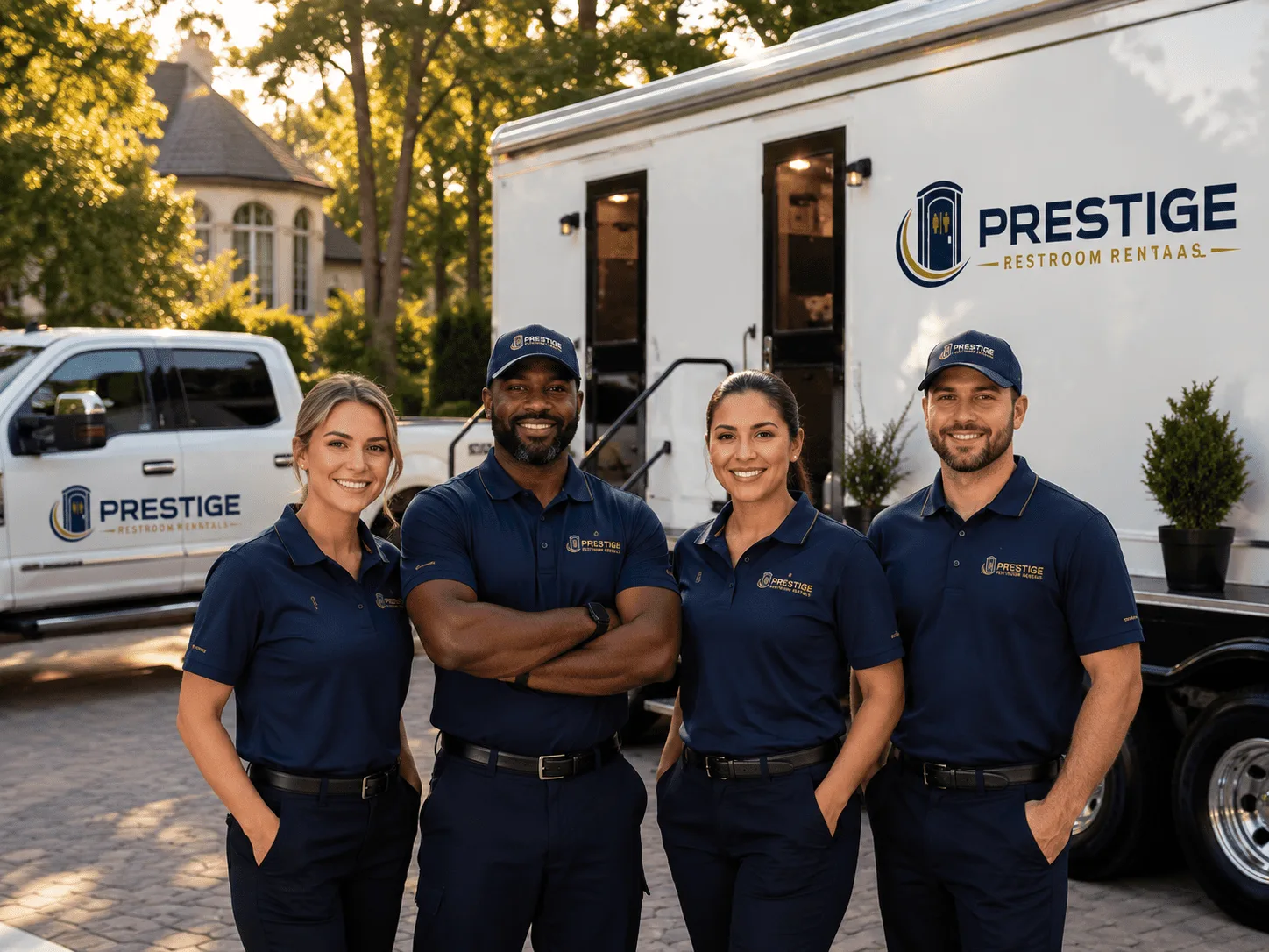 Trusted Luxury Portable Restrooms company in Quail, TX
